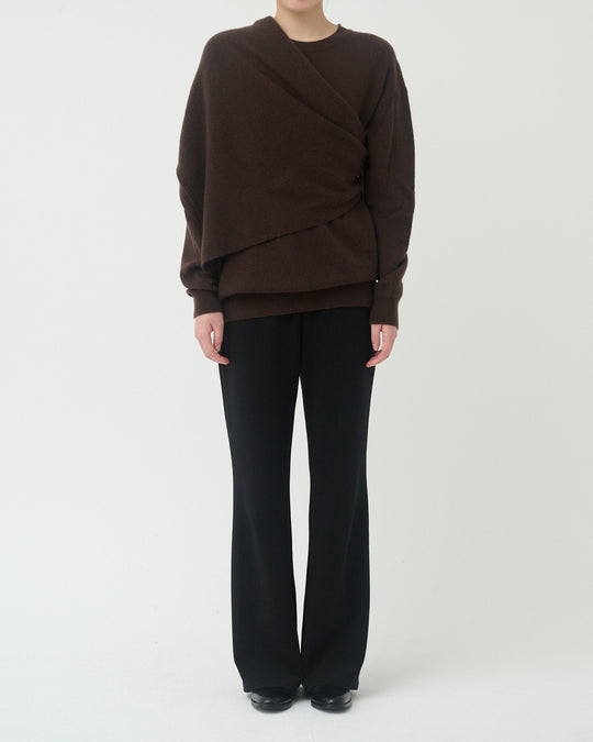 [2025FW preorder] flare jersey pants