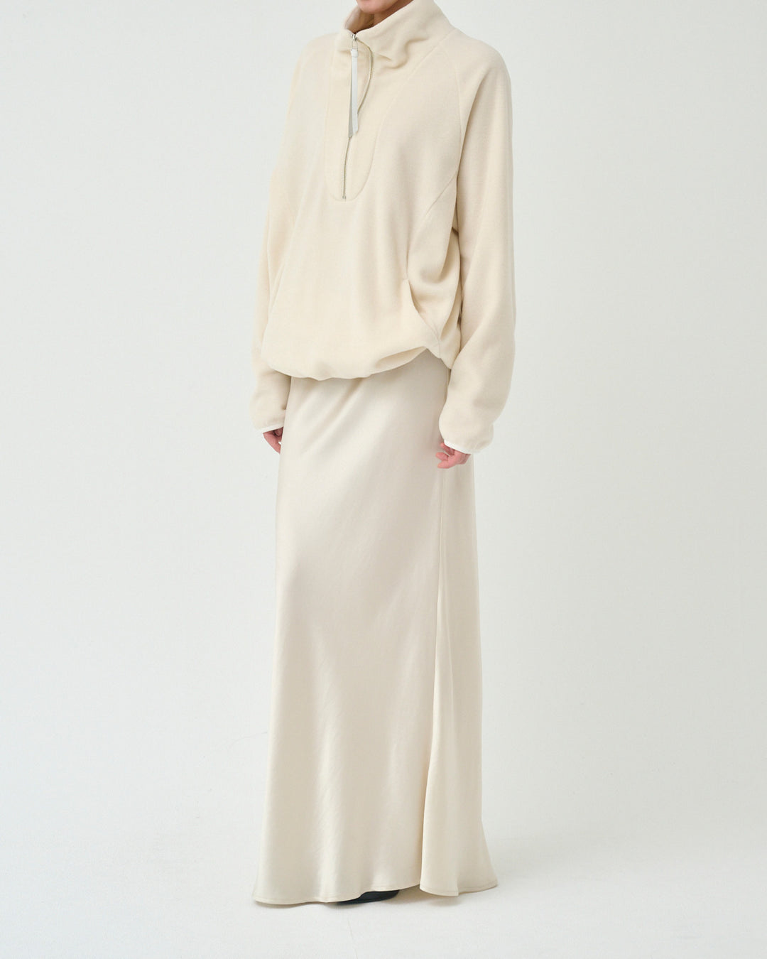 fleece half-zip jacket 