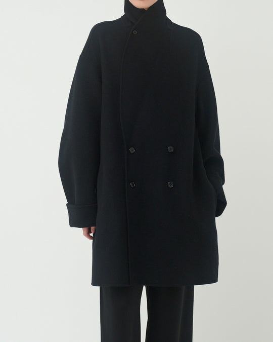 [2025FW preorder] wool rever half coat