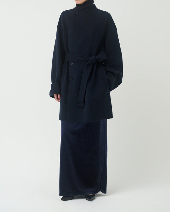 [2025FW preorder] wool rever half coat
