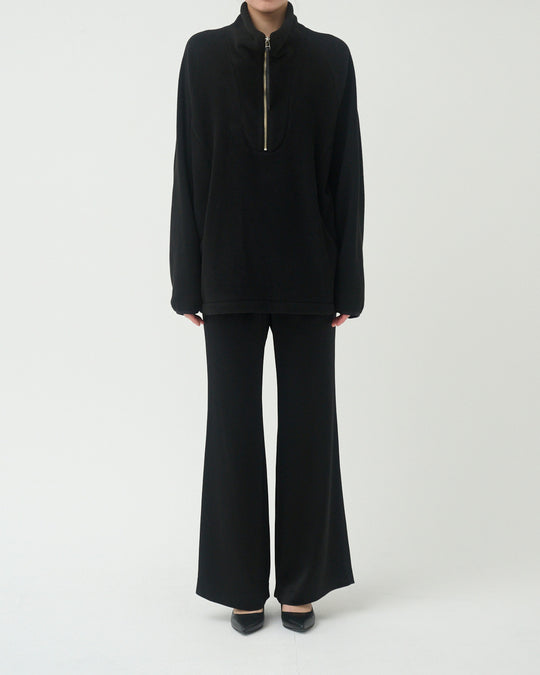 fleece half-zip jacket 