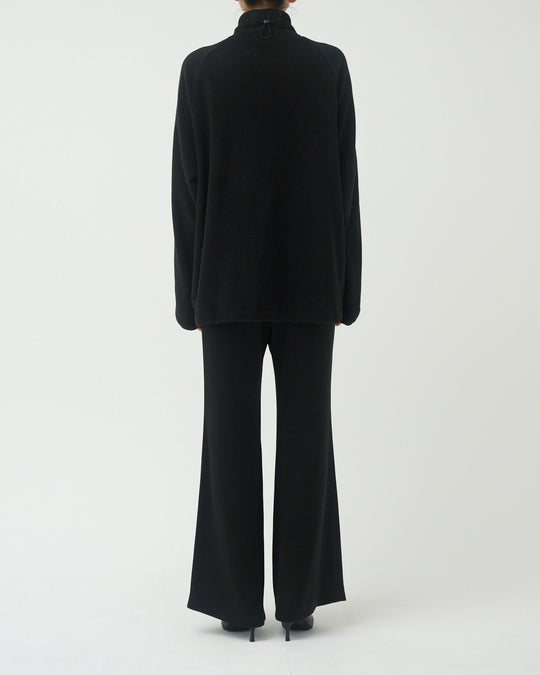 fleece half-zip jacket 