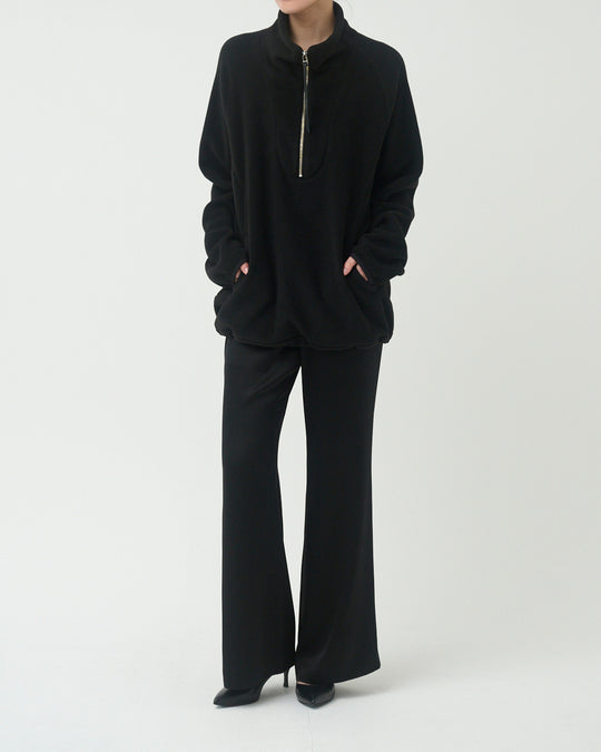 fleece half-zip jacket 