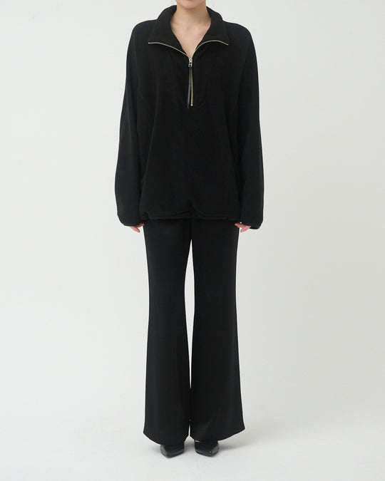 fleece half-zip jacket 
