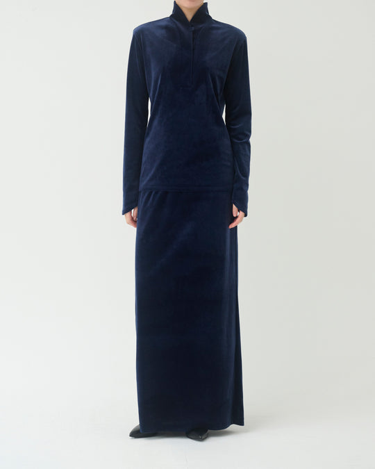 【9月30日 19:00-】velour ribbon top