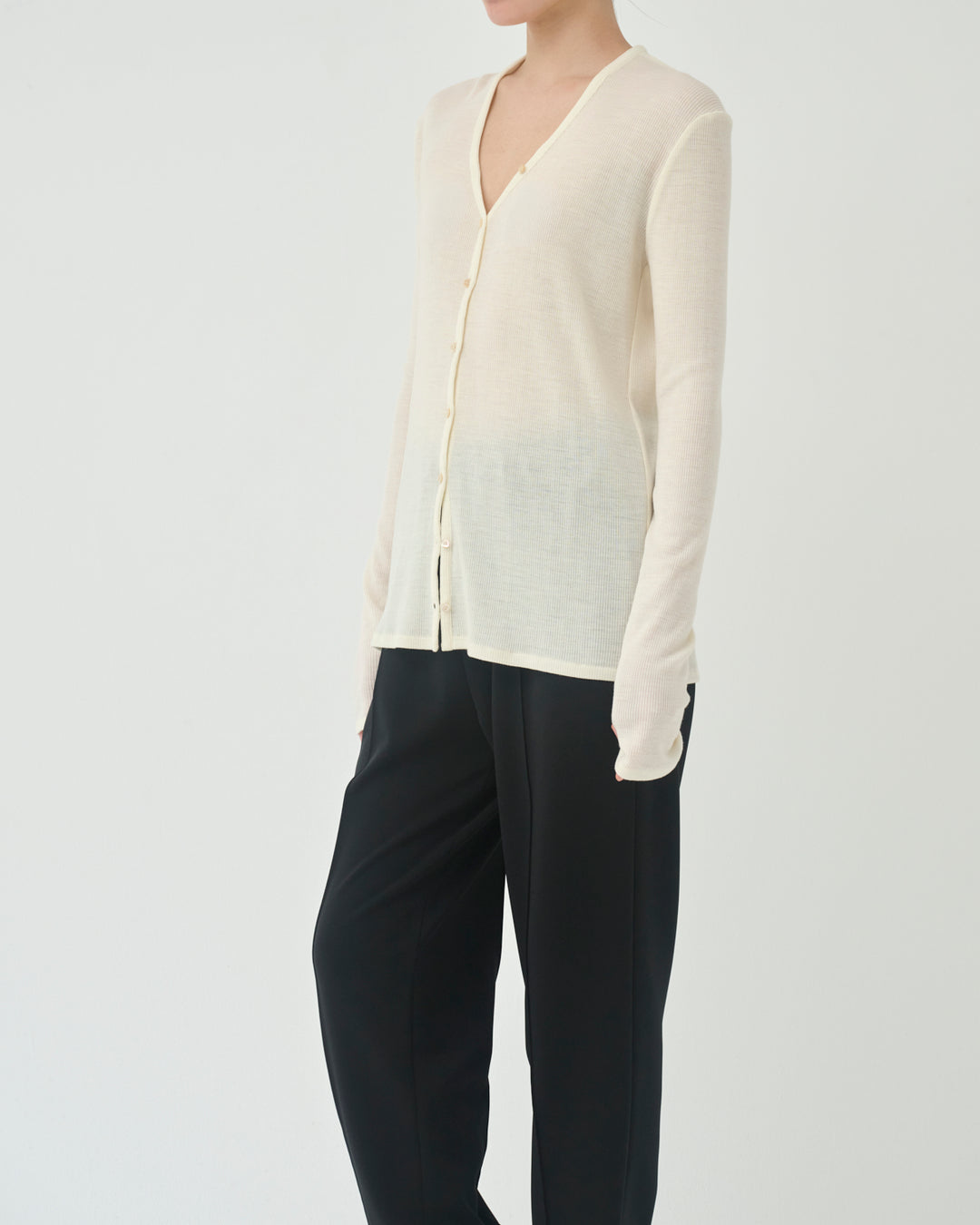 wool scarf cardigan