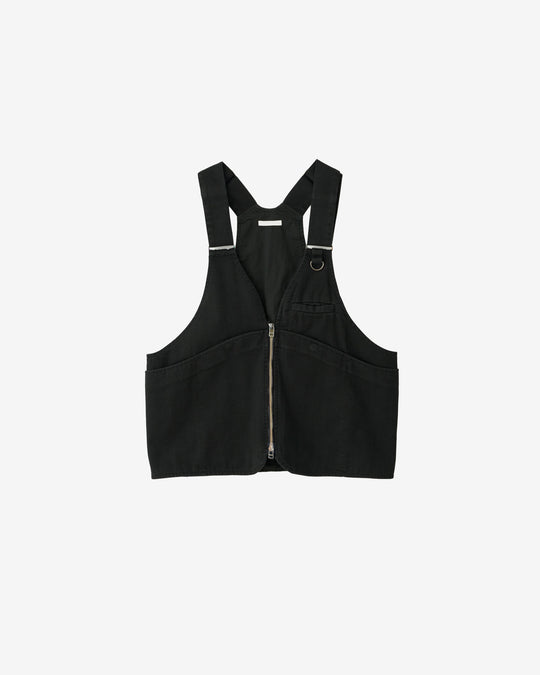 cotton 2way vest