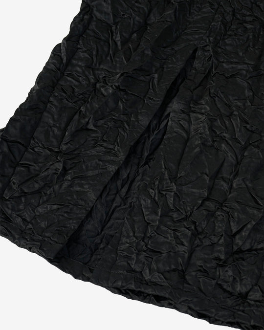 wrinkled ace long skirt