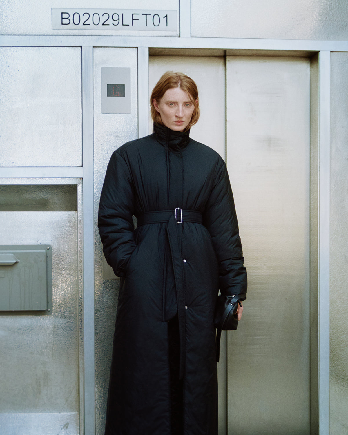 padded long coat – ENOF