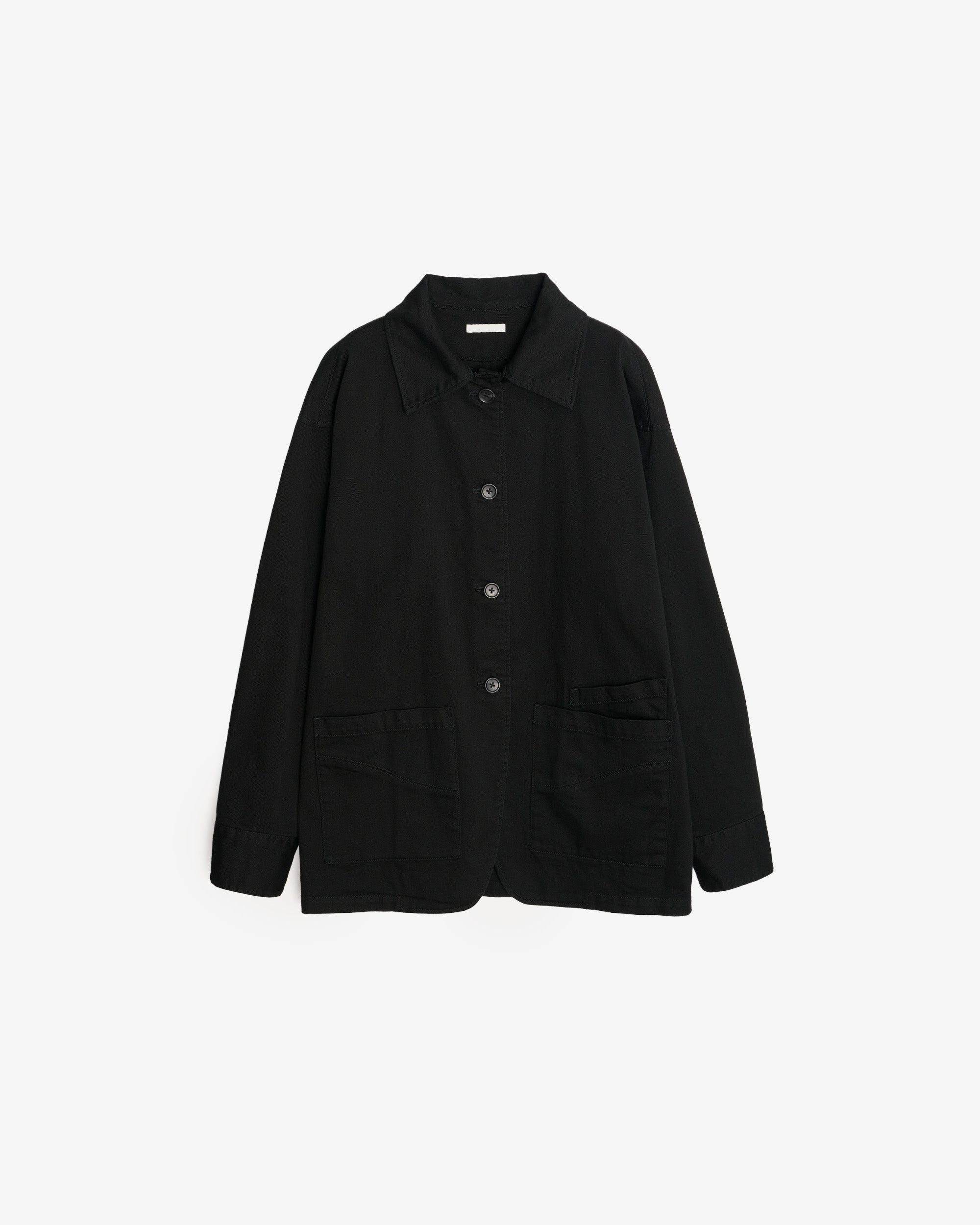 enof cotton work jacket ブラック 02 cotton work jacket – ENOF