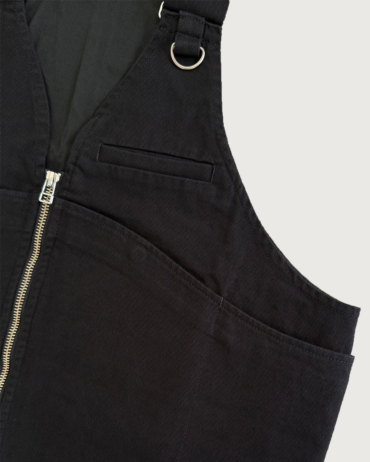 ENOF【2025新作】 cotton 2way vestブラック cotton 2way vest – ENOF