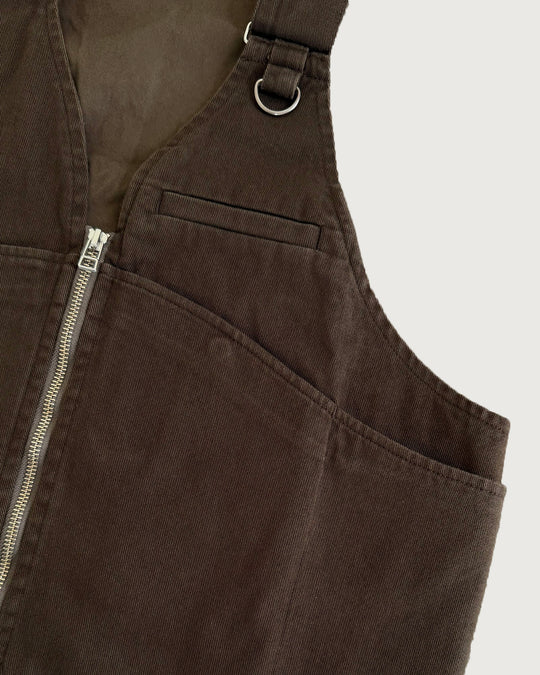 cotton 2way vest