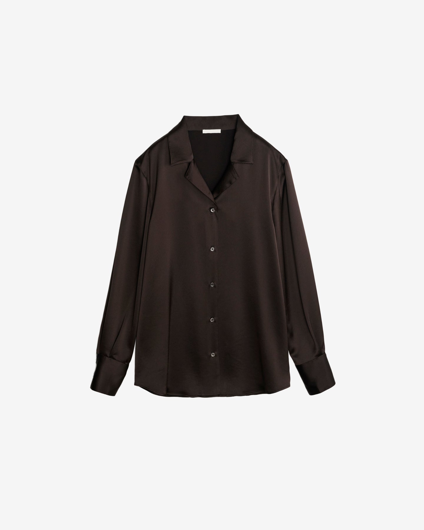 トップス ENOF ace long sleeve shirt brown ace long sleeve shirt｜ENOF(イナフ)公式通販