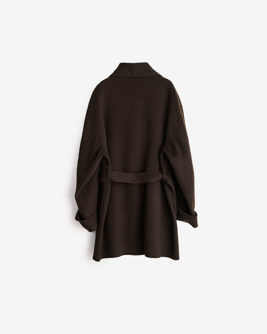 [2025FW preorder] wool rever half coat