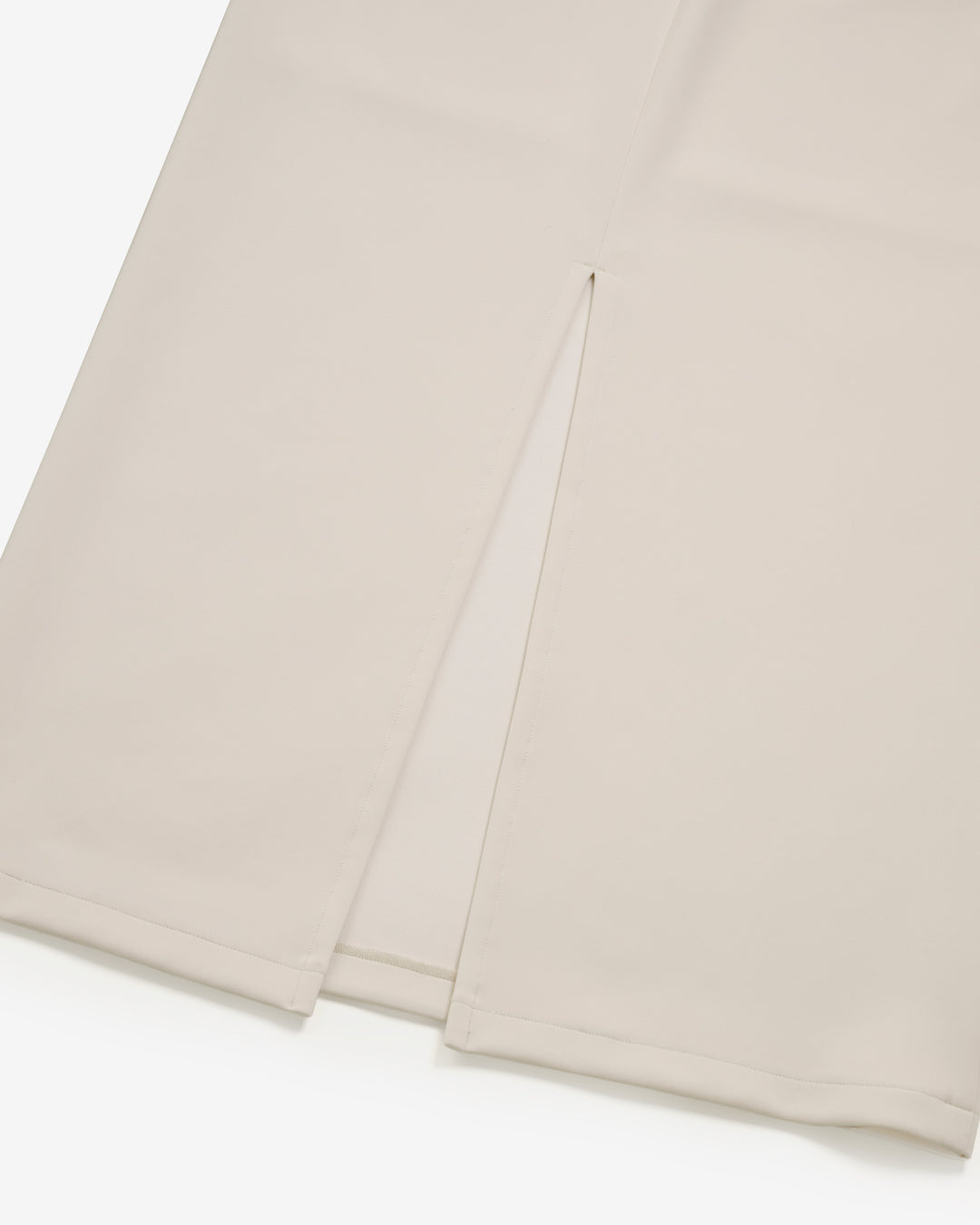 jersey long skirt black